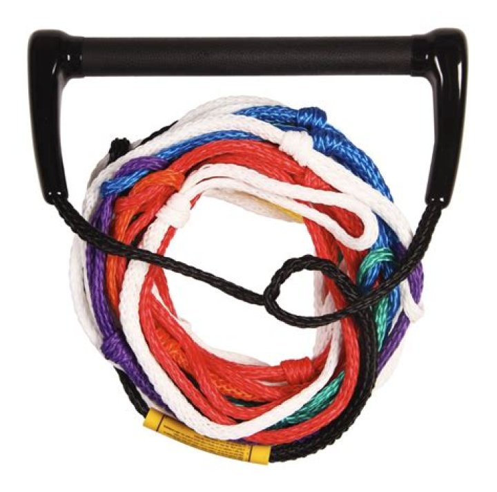 Why do ski ropes have sections?