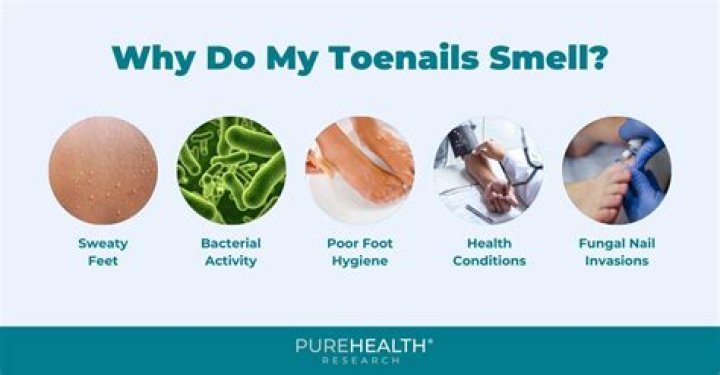 Why do toenails smell?