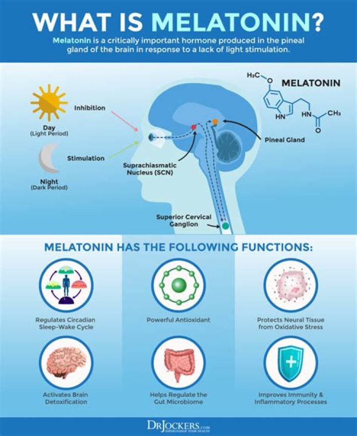 Why does melatonin cause weird dreams?