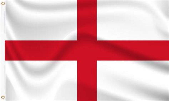 Why is England flag red and white?