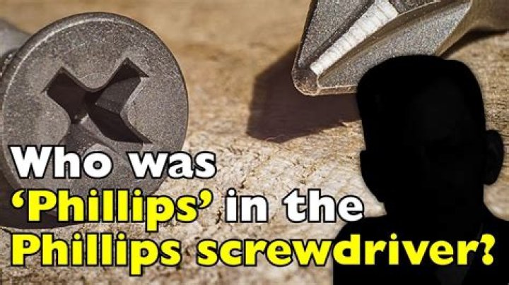 Why is it called Phillips head?