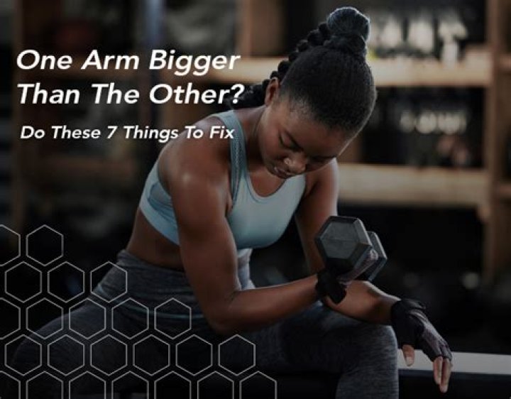 Why is my left arm bigger than my right but I'm right handed?
