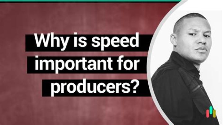 Why is speed important?